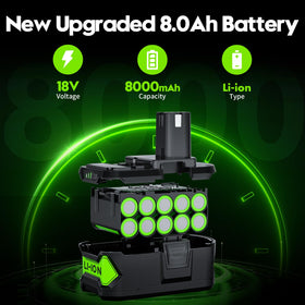 Bonadget 18V Ryobi charger ready for quick power top-ups.