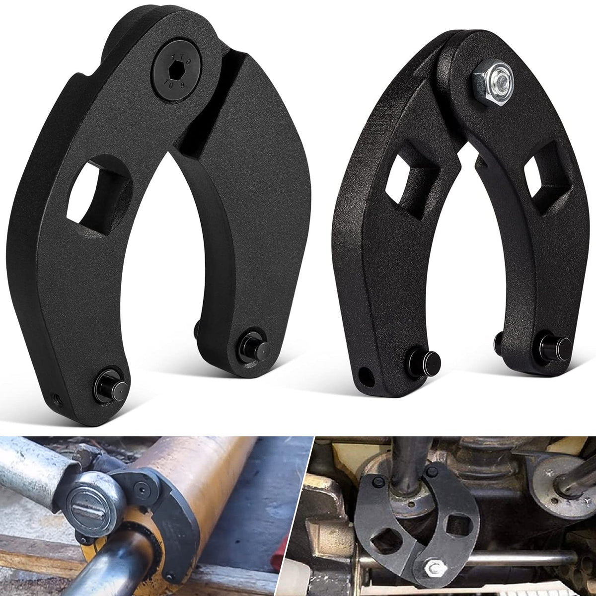 Bonbo 1266 & 7463 adjustable gland nut wrench set for versatile hydraulic maintenance