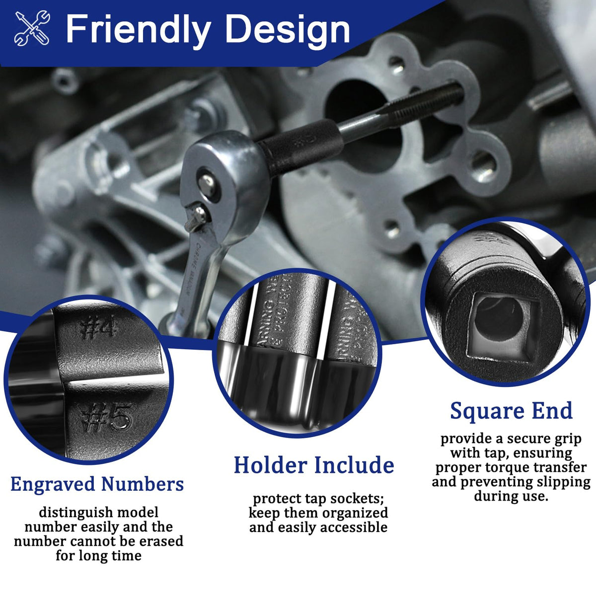 Bonbo 70500 heat treated alloy steel construction offers durable wear resistance.