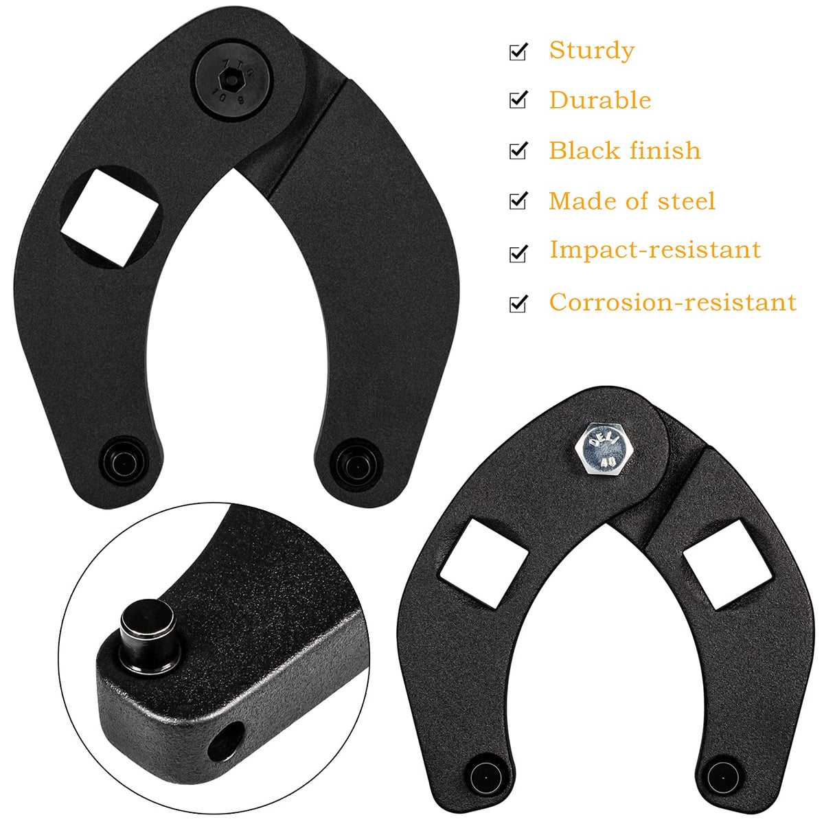 Bonbo durable steel with black finish resists corrosion in the field