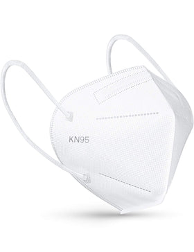 Boncare KN95 mask folded packaging demonstrates portability for on-the-go use
