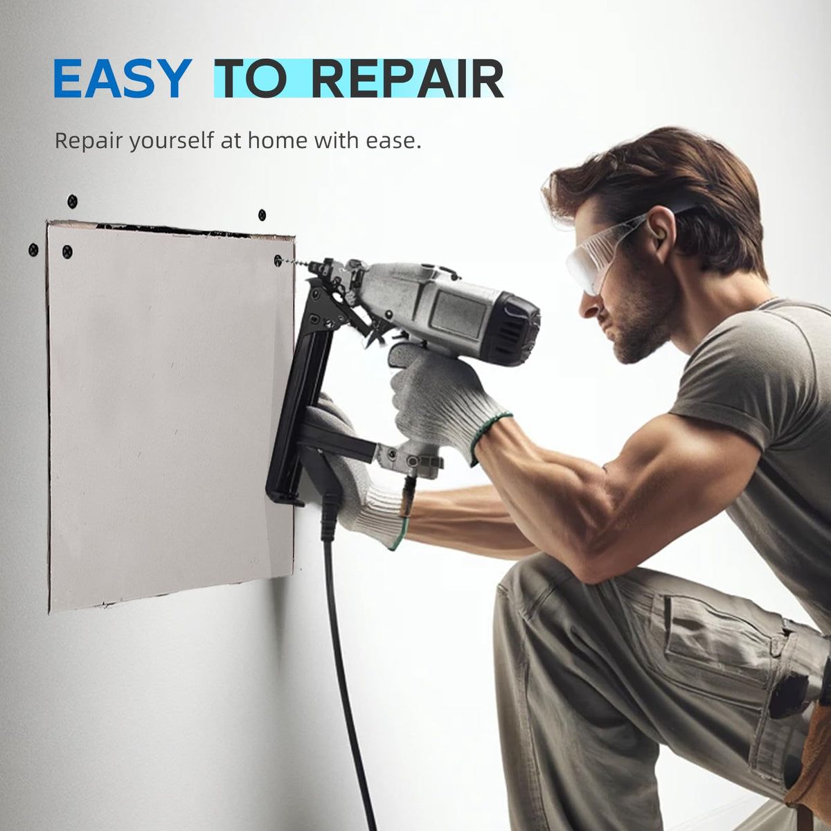 Boncart ceiling repair capability demonstrated for seamless drywall restoration.