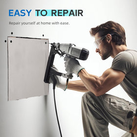 Boncart ceiling repair capability demonstrated for seamless drywall restoration.