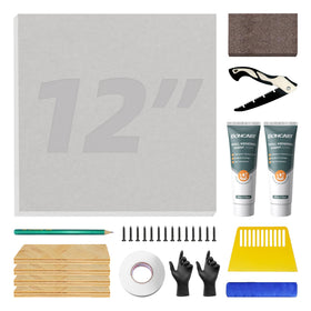 Boncart drywall repair kit with complete set and clear instructions for easy home fixes.