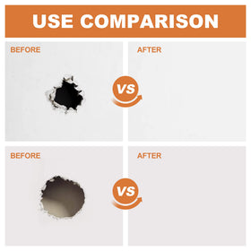 Boncart drywall patch scraper included for clean edge prep