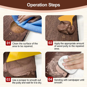 Boncart non-toxic wood filler materials ensuring safe, durable repairs