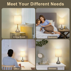 Boncoo table lamp compact size fits small spaces like dorm rooms
