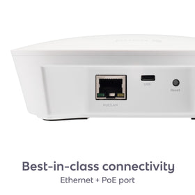 Bond Bridge Pro shown with Alexa for hands-free smart home integration.