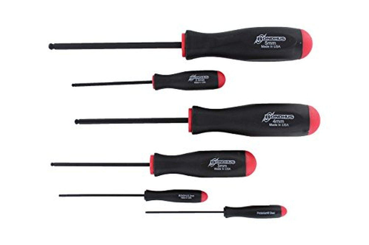 Bondhus 10686 balldriver blades using Protanium steel for lasting durability