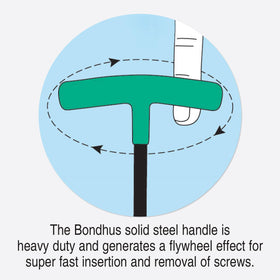 Bondhus 13390 welded handle-blade connection for added strength