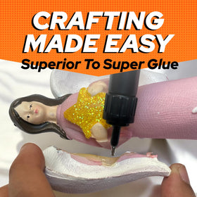 Bondic Pro UV resin kit dries clear for seamless finishes.