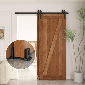 BONIKLUBA floor guide hardware detail shows sturdy mounting components
