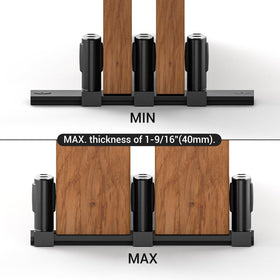 BONIKLUBA packaging image displays screws and anchors for quick assembly
