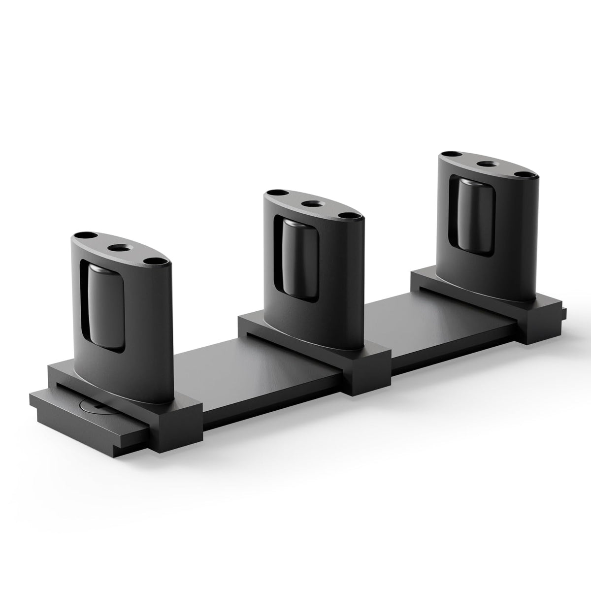BONIKLUBA siding closet door floor guide with 3 rollers protects the door bottom and floor