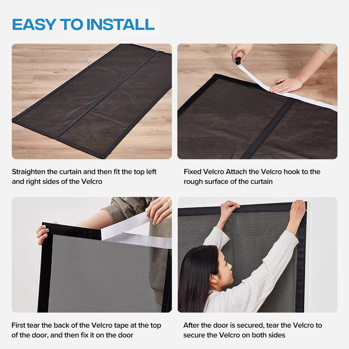 BONLACES PET mesh resists tears during active use, maintaining door integrity.