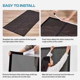 BONLACES PET mesh resists tears during active use, maintaining door integrity.