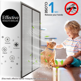 BONLACES tear-resistant design suited for busy doorways.