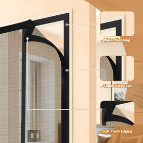 BONLACES windproof design with gravity bars for secure closure.