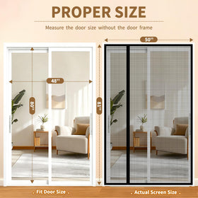 BONLACES windproof hasp design helps keep the door closed on breezy days