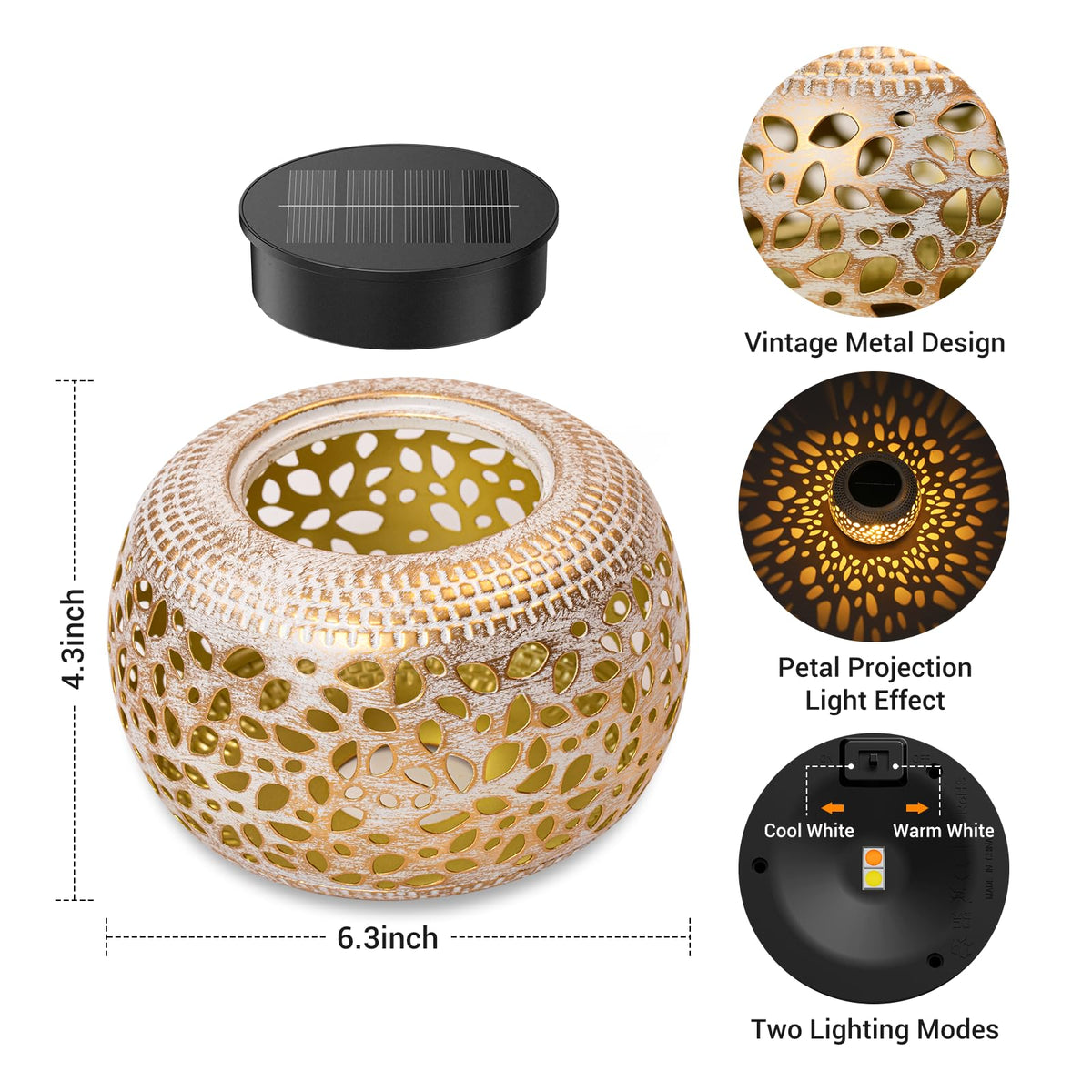 BONLION gift lantern for moms and women, a stylish outdoor décor idea.