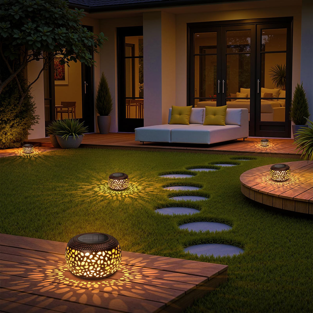 BONLION lanterns are ideal for patios and balconies