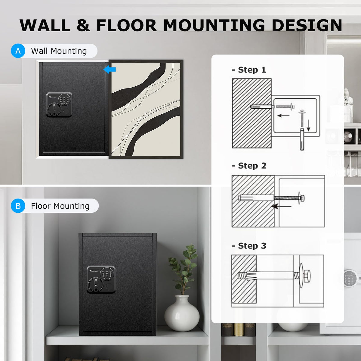 Bonsaii anti-pry design with scratch-resistant coating