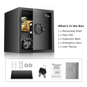 Bonsaii security safe box blends with home decor and modern design