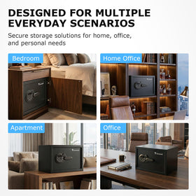 Bonsaii SF002 compact safe suitable for home office