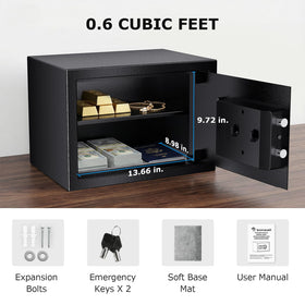 Bonsaii SF002 interior shelf and felt lining for organized valuables