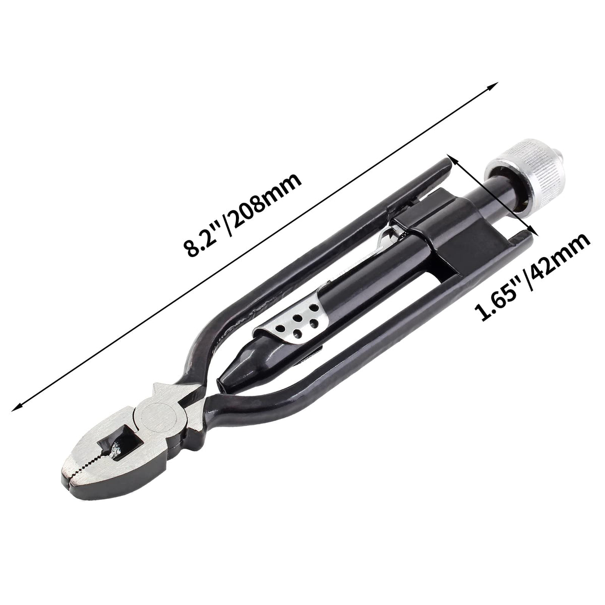 Bonsicoky spring-return pliers enable easy one-handed operation