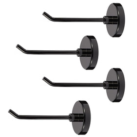 Bonsture 4-pack magnetic hooks for sturdy hanging on metal surfaces