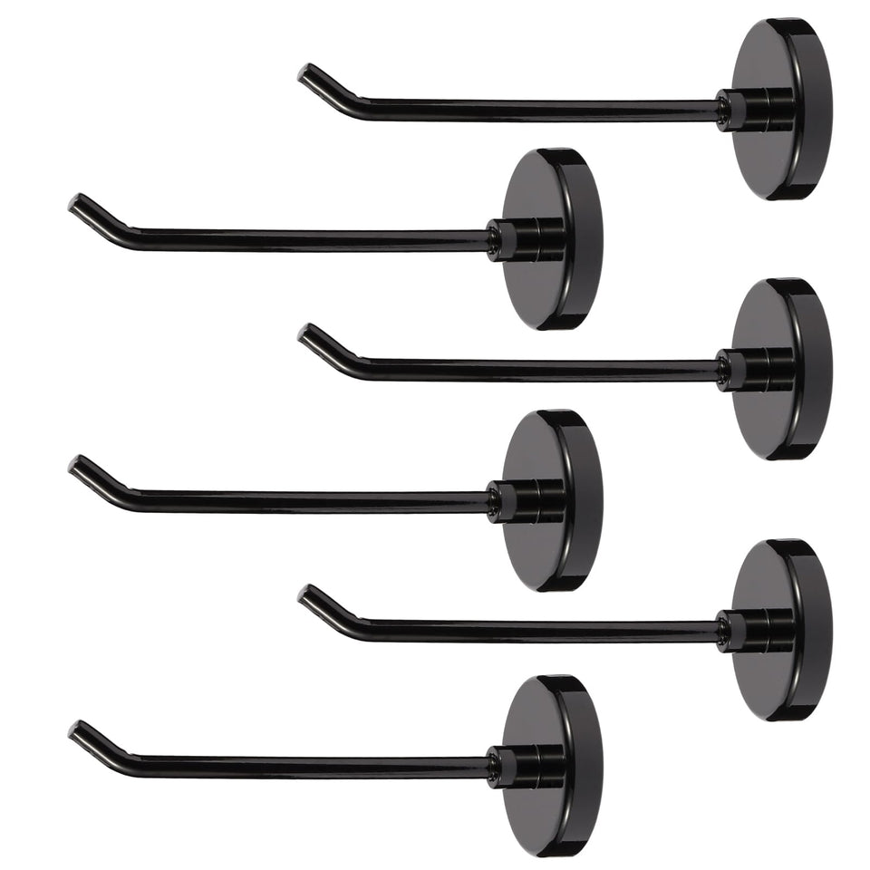 Bonsture magnetic hooks 6-pack with long nose design for safer hanging.