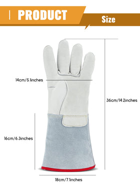 Bonvoisin dry ice gloves designed for cold chain work and storage.
