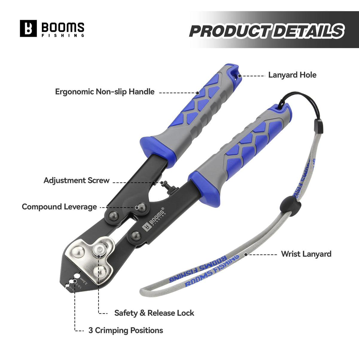 140 aluminum sleeves included for versatile rigging of wire and mono