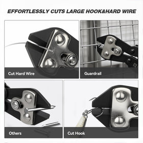 Close-up of Booms XW43 compact 8.8-inch design fitting tackle boxes