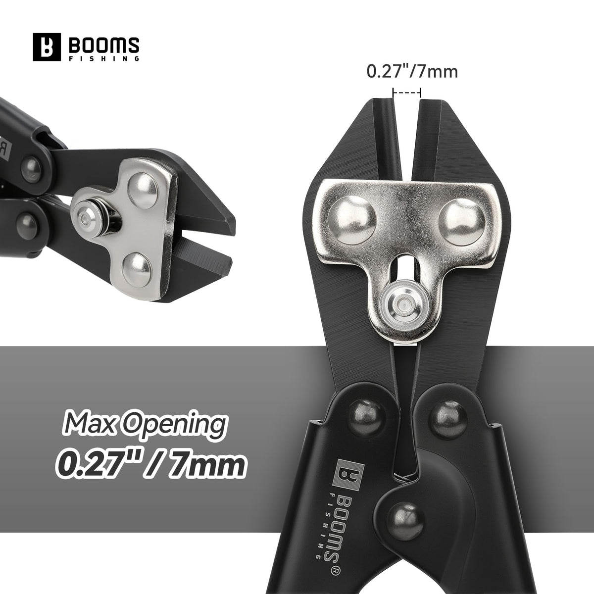 Induction-hardened blades on chrome vanadium steel for durability