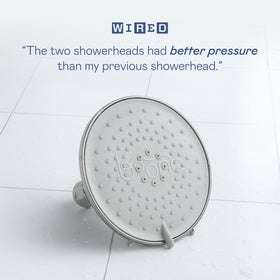BOONA Original Tandem Shower durable stainless steel and brass construction