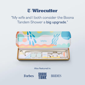 BOONA Original Tandem Shower easy installation without tools