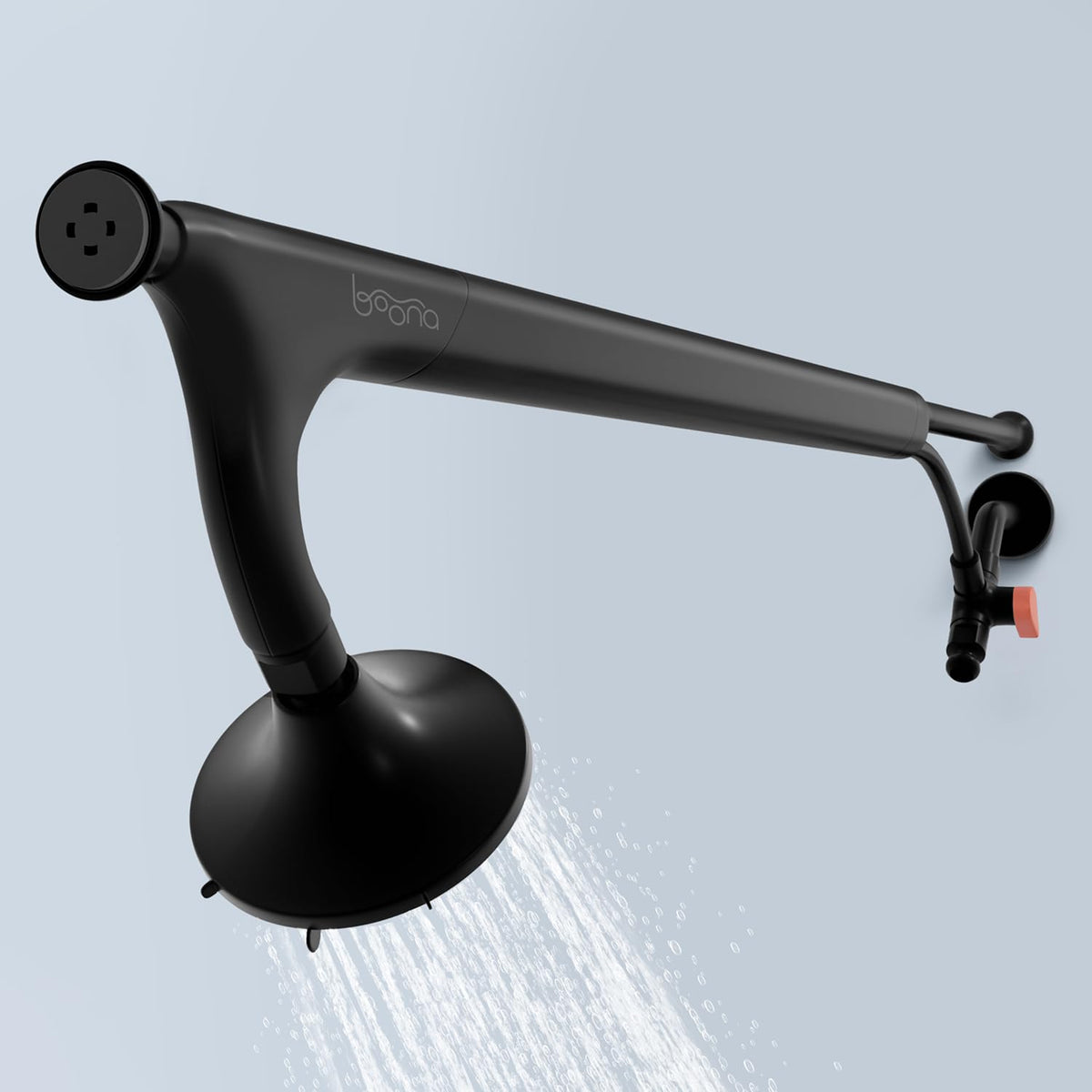 BOONA Original Tandem Shower with two heads for powerful shared flow