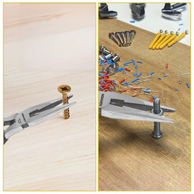 BOOSDEN needle nose pliers assist circuit-board work with accurate grip.