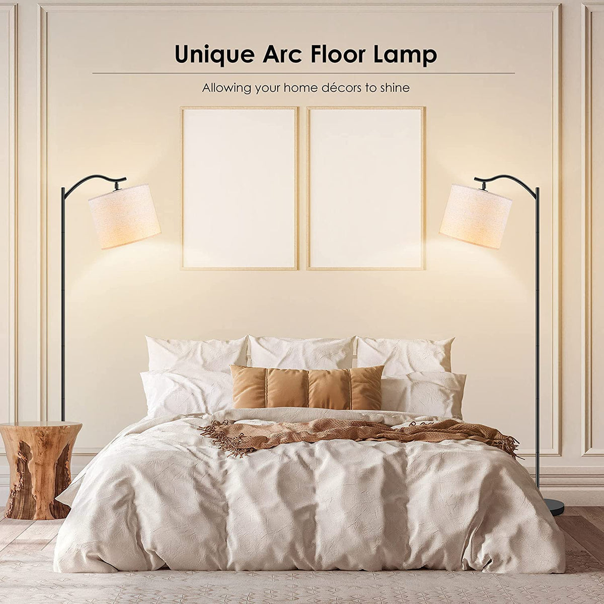 BoostArea 63-inch tall lamp with sturdy base for stable placement