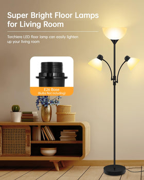 BoostArea lamp with dual reading lamps and gooseneck for flexible task lighting.