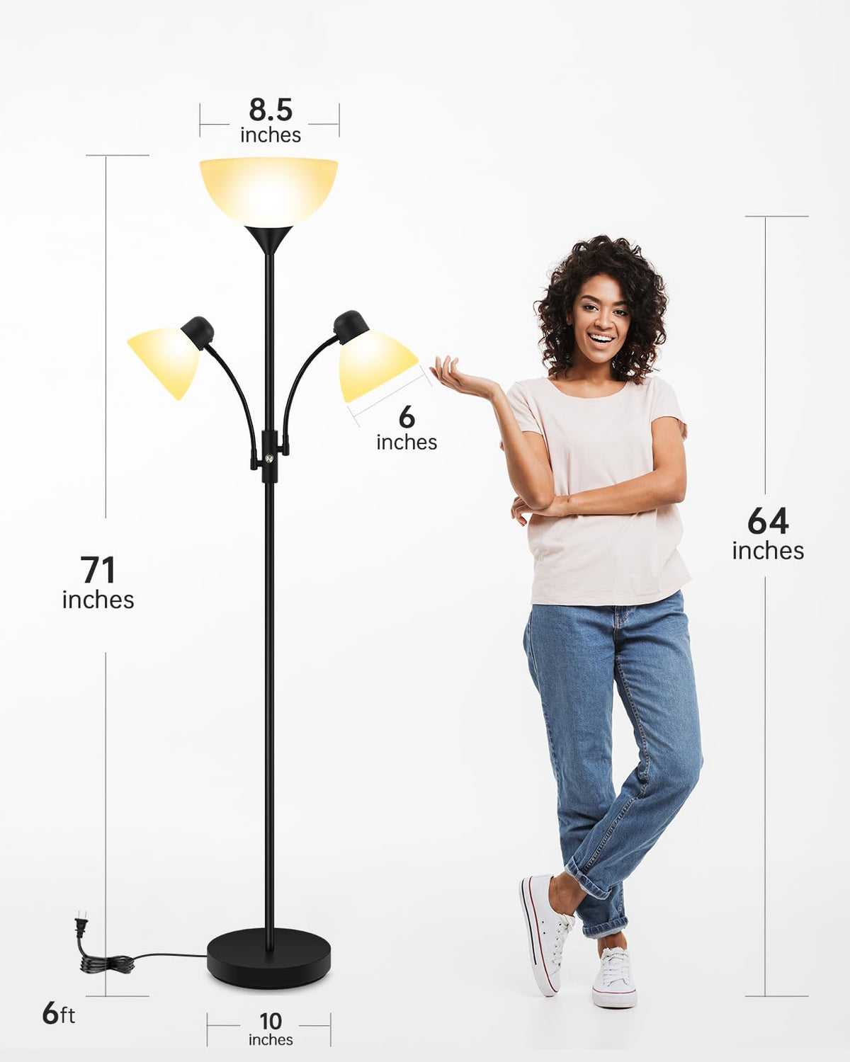 Smart-ready option compatible with smart plugs for home automation.