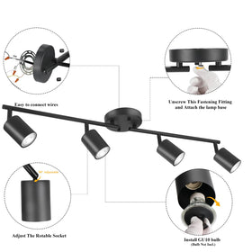 BoostArea GU10 bulb compatibility supports energy-efficient, dimmable lighting.