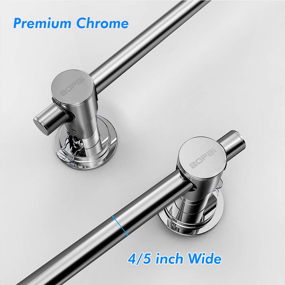 Close-up of BOPai chrome finish with five-layer plating