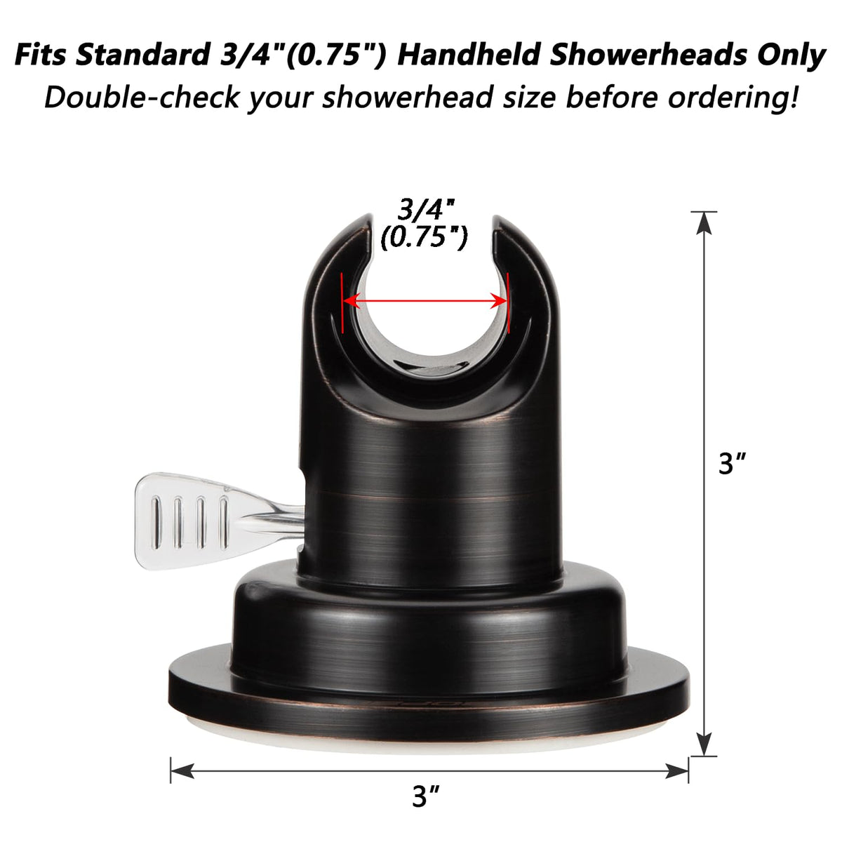 Step-by-step installation visual with no drilling required.