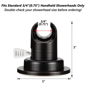 Step-by-step installation visual with no drilling required.
