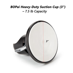 Vertical mount design from BOPai allows effortless height adjustment.