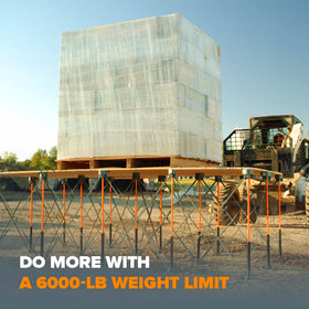 Rotating P-Tops enable versatile tool mounting and safe contact points.