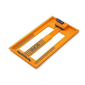 BORA NGX Saw Plate RT assembly view showing tool-free mounting and quick setup.